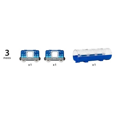 Brio Metro Train and Tunnel Поезд 33970
