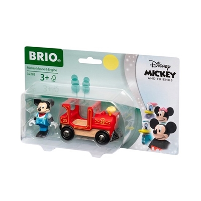 Brio Mickey Mouse and Engine Паровоз 32282