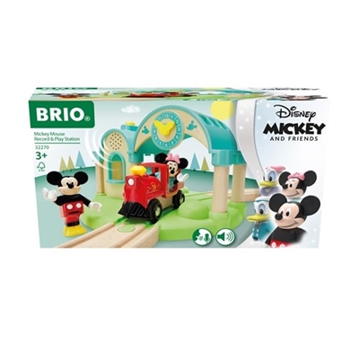 Brio Mickey Mouse Record and Play Station Железнодорожная станция 32270