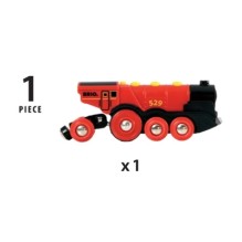 Brio Mighty Red Action Locomotive Локомотив 33592