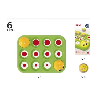 Brio Musical Caterpillar Обучающая игрушка 30189
