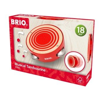 Brio Musical Tambourine Tamburīns 30263