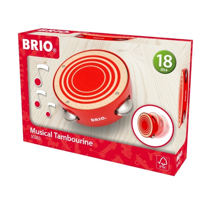 Brio Musical Tambourine Tamburīns 30263