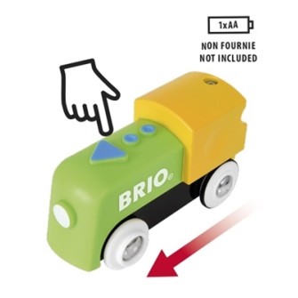 Brio My First Railway Battery Engine Vilciens ar baterijām 33705