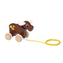Brio Pull Along Moose Koka velkamā rotaļlieta 30341