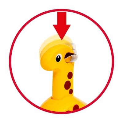 Brio Push and Go Giraffe Инерционная игрушка 30229