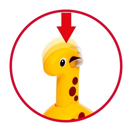 Brio Push and Go Giraffe Инерционная игрушка 30229