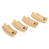 Brio Short Curved Tracks Koka dzelzceļa posmi 33337