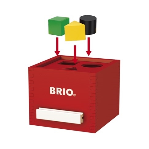 Brio Sorting Box Деревянный сортер Retro 30148