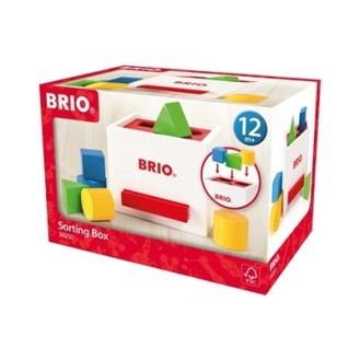 Brio Sorting Box Деревянный сортер White 30250