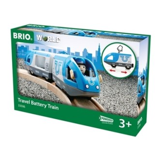 Brio Travel Battery Train Пассажирский поезд 33506