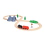 Brio Battery Steam Train Set Деревянная железная дорога 36017