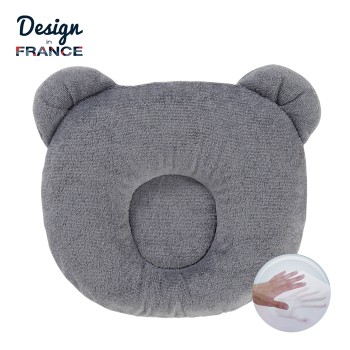 Candide Children's Pillow P'tit Panda Dark Grey 394291