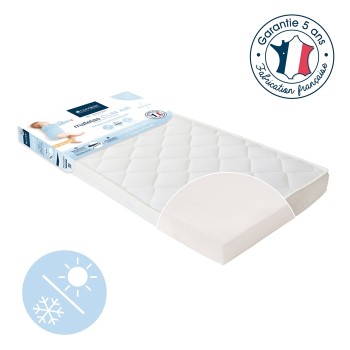 Candide Divu zonu bērnu matracis Vasara/Ziema Clim Air 60х120 см