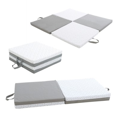 Candide Daudzfunkcionāls spēļu paklājiņš 3in1 Grey and White 595120