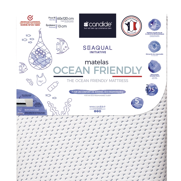 Candide Bērnu matracis Ocean Friendly 60х120 сm 575480