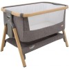 Tutti Bambini CoZee Bedside crib Oak/Charcoal gultiņa