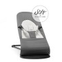 BabyBjorn Bouncer Balance Soft Bērnu šūpuļkrēsls, Dark Grey/ Grey Jersey