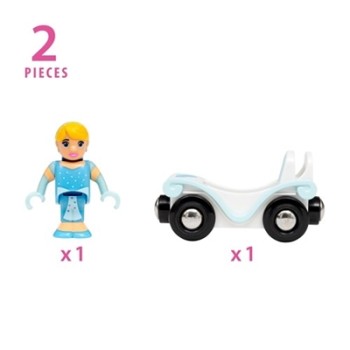 Brio Disney Princess Cinderella and Wagon Lokomotīve 33322