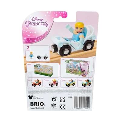 Brio Disney Princess Cinderella and Wagon Lokomotīve 33322