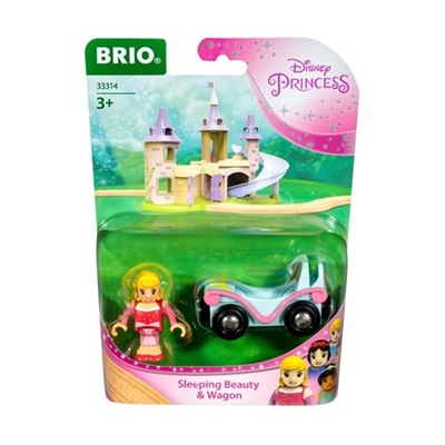 Brio Disney Princess Sleeping Beauty and Wagon Lokomotīve 33314