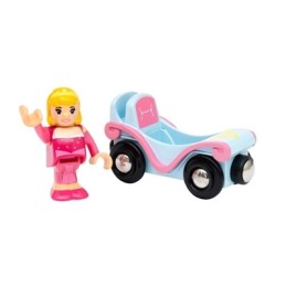 Brio Disney Princess Sleeping Beauty and Wagon Lokomotīve 33314