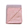 Lodger Dreamer Honeycomb Kokvilnas sedziņam 75x100 cm, Blush, DM 054