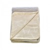 Lodger Dreamer Honeycomb Kokvilnas sedziņam 75x100 cm, Ivory, DM 069