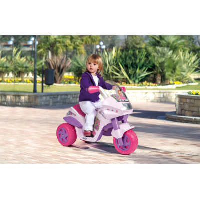 Peg Perego Flower Princess 6V Электрический мотоцикл для детей IGED0923