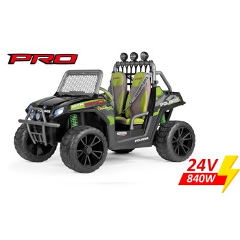 Peg Perego Polaris RZR PRO Green Shadow 24V Children's electric car IGOD0601