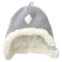 Lodger Hatter Fleece Scandinavian Cepure, 3-6m, Greige, HT 504_3-6