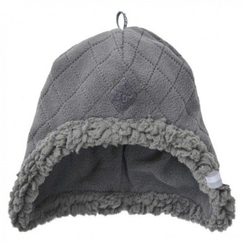 Lodger Hatter Fleece Scandinavian Cepure, 3-6m, Coal, HT 577_3-6
