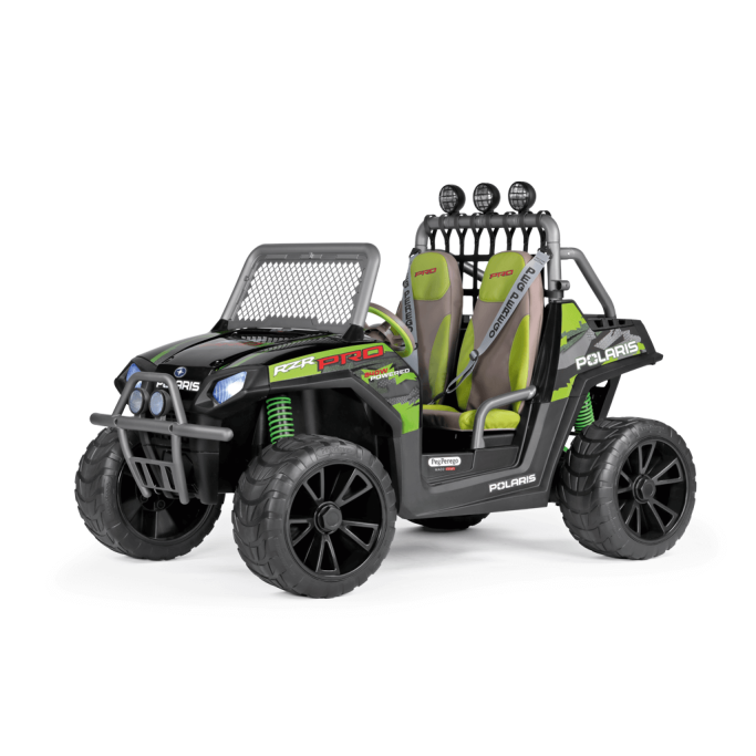 Peg Perego Polaris RZR PRO Green Shadow 24V Детский электромобиль IGOD0601