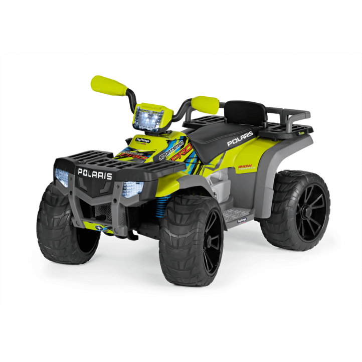 Peg Perego Polaris SPORTSMAN PRO Citrus 24V Детский электро квадроцикл IGOD0603