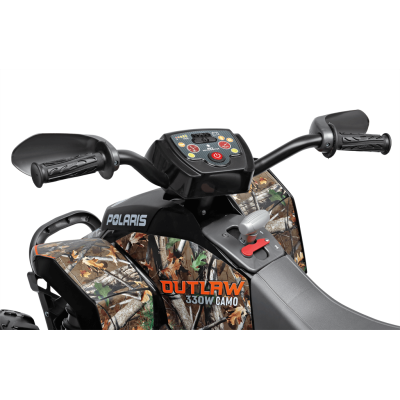 Peg Perego Polaris Outlaw Camo 330W 12V Детский электро квадроцикл IGOR0116