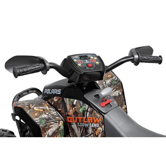 Peg Perego Polaris Outlaw Camo 330W 12V Детский электро квадроцикл IGOR0116