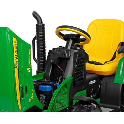 Peg Perego John Deere Ground RC Tractor 12V Детский электро трактор IGOR0117