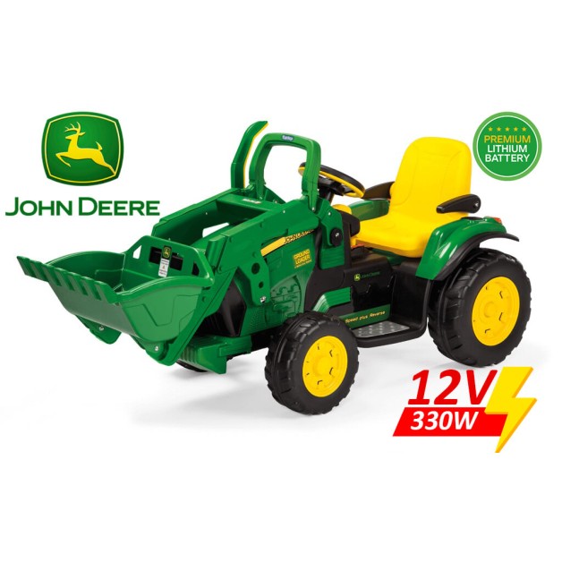Peg Perego John Deere Ground Loader 12V Детский электро трактор IGOR0068