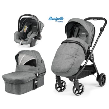 Burigotto Leblon Light Grey Rati 3 vienā IPMS330000LB53