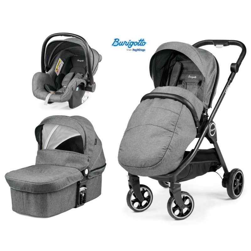 Burigotto Leblon Light Grey Rati 3 vienā IPMS330000LB53