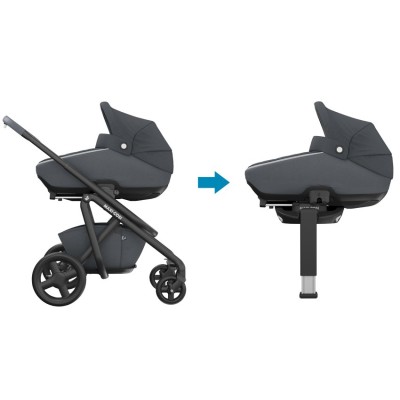Maxi Cosi Jade Essential graphite kulbiņa-autokrēsls