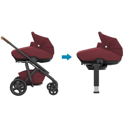 Maxi Cosi Jade Essential raudonas lopšys-automobilinė kėdutė