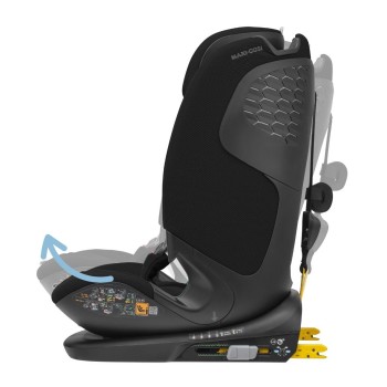 Maxi Cosi Titan Pro 2 I-Size Authentic Black Bērnu autokrēsls 9-36 kg