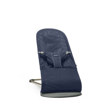 BabyBjorn Bouncer Bliss  Bērnu šūpuļkrēsls, Navy Blue, Mesh, 006003