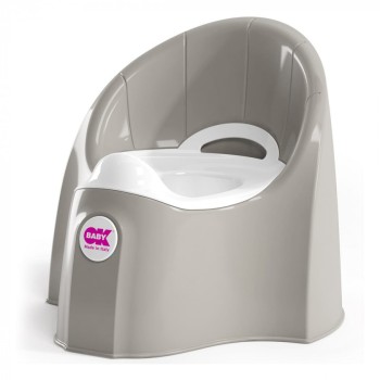 OKBaby OK Baby Pasha Bērnu anatomiskais podiņš Grey 38912300