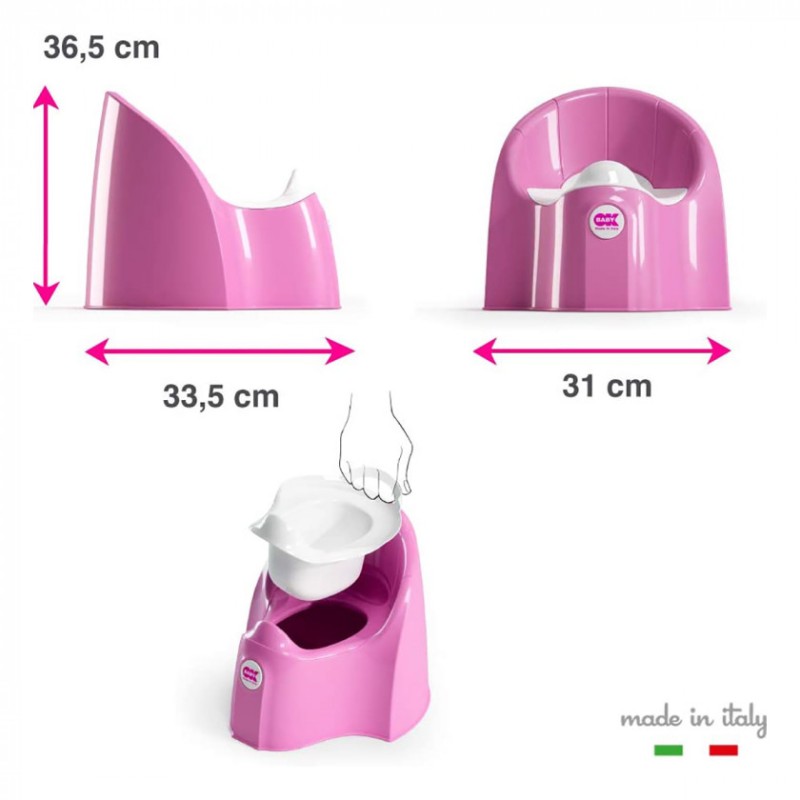 OKBaby OK Baby Pasha Детский анатомический горшок Pink 38911400