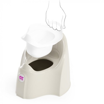OKBaby OK Baby Pasha Bērnu anatomiskais podiņš White 38911600