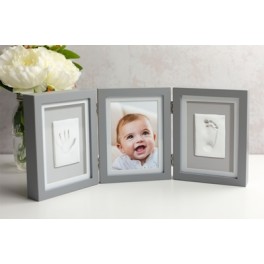 Pearhead Babyprints Deluxe Desk Frame Набор для создания отпечатка ручки/ножки малыша Gray P63007