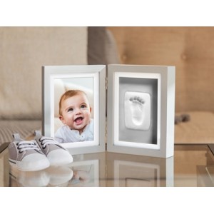 Pearhead Babyprints Desk Frame Набор для создания отпечатка ручки/ножки малыша Gray P63005