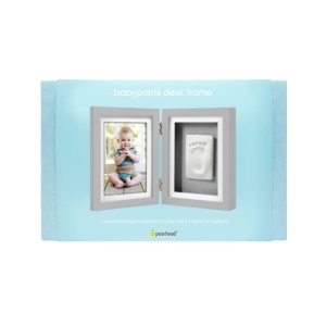 Pearhead Babyprints Desk Frame Набор для создания отпечатка ручки/ножки малыша Gray P63005